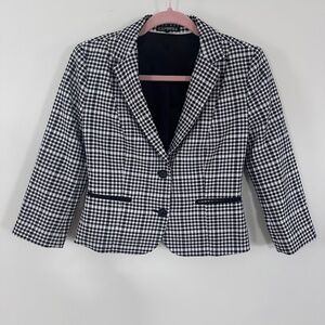 Express Houndstooth Blazer - 0